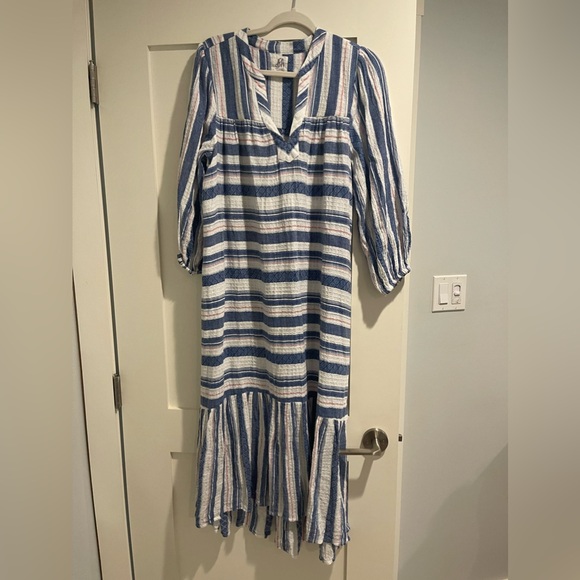 DRA Los Angeles Stripped Dress - Picture 1 of 4